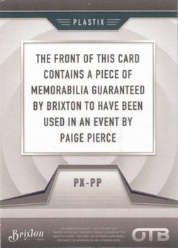 2022 Brixton OTB - Plastix #PX-PP Paige Pierce Back
